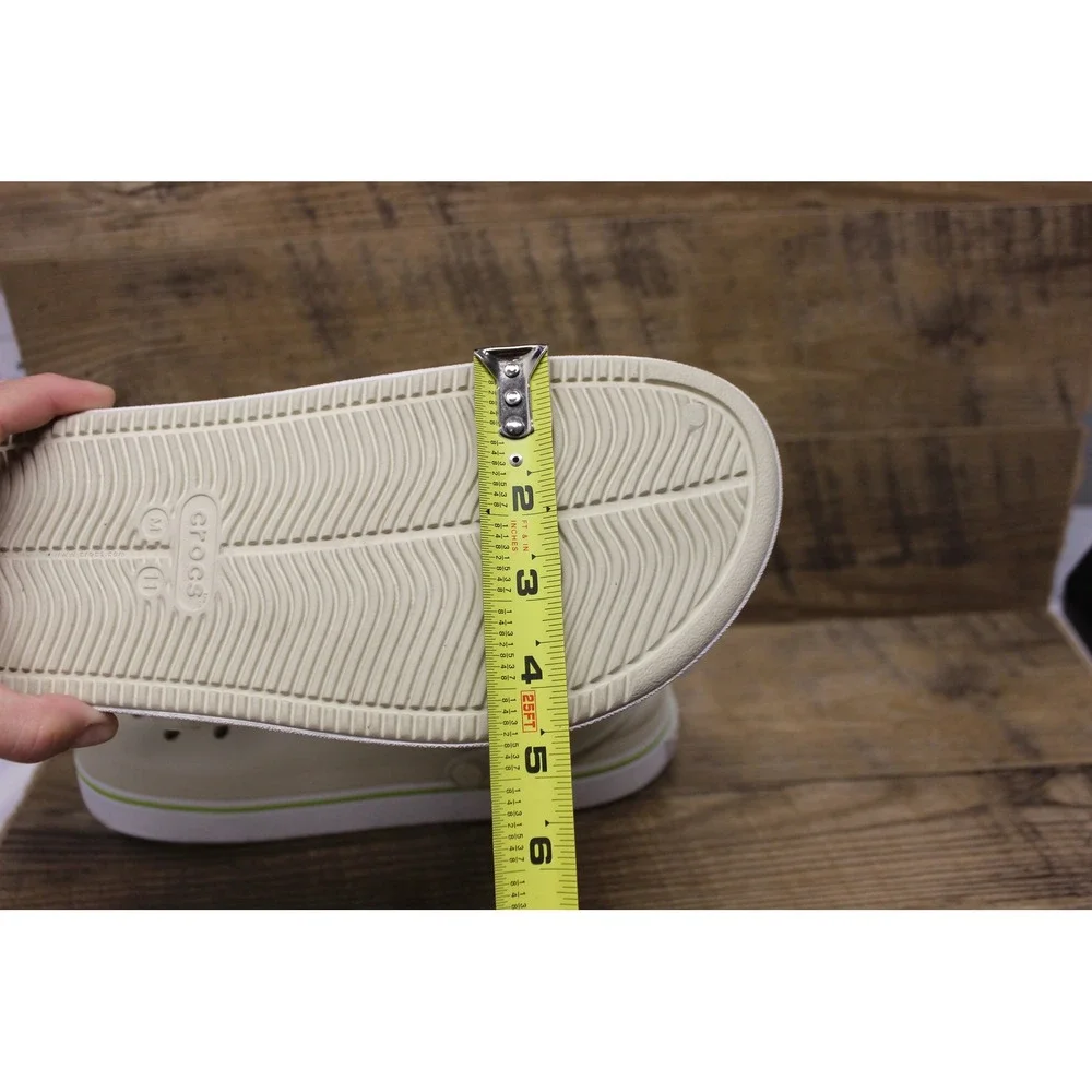 Crocs Off Court Clog Men's 11‎ Off White Slip On Sandal Casual Comfort Shoes